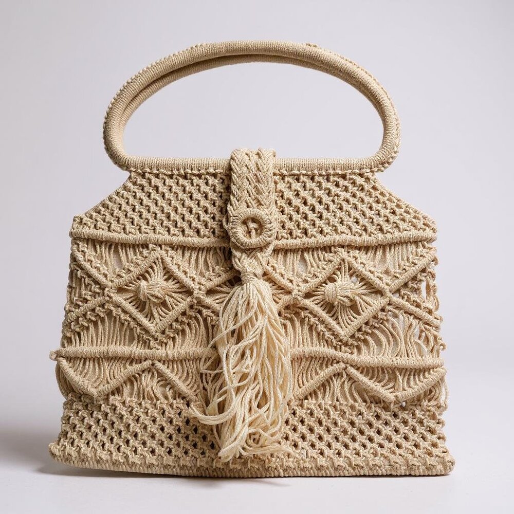 Vintage Crochet Handbag